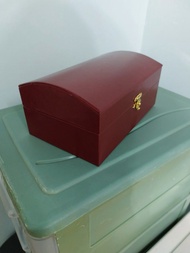 絕版收藏自用皆宜 英皇鐘錶珠寶手飾盒 多層隔層方便收納戒指項鍊Multi-layer compartments for easy storage of rings and necklaces EMPE