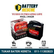 [Installation Available] M42L | M42R | M42 | GS Yuasa (EFB+Li) Stop Start Battery | Myvi Aruz Bezza 