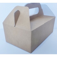 (20pcs/pkt) 350gsm Kraft Cake Box / 牛皮蛋糕盒