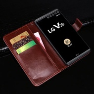 Retro PU flip leather case for LG V20