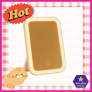 [bonaliving] Portable Folding LED Makeup Mirror C-Type, small, 1pc / Korean Makeup Mirror / LED Ligh