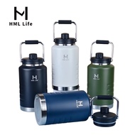 HML Life 1500ML 2000ML Tumbler Stainless Steel Insulated Vacuum Thermos Sport Water Bottle