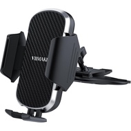 Car Phone Mount,Universal Clamp CD Slot Car Phone Holder Cradle for iPhone,Samsung and 4-6.8 inch Sm