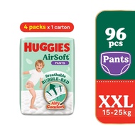 HUGGIES AirSoft Pants Diapers XXL 24s (4 Packs)