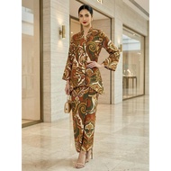 2-Piece Muslimah Kurung Dress 2026 - Loose Fit, Long Sleeves, Simple Design, Lightweight & Breathabl