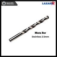 MATA Mb01 >> LAZARO 2.5mm Steinless Drill Bit By. Borneo Mall