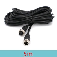 Truck Camera Signal Wire Standard ND 10, Cord Length 2m - 5m -10m, Type GX12 - 4P, 4 Pins, Screw Jac