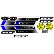GT BIKE VARIATION STRIPING STICKERS