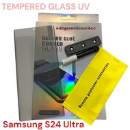 TEMPERED GLASS Anti Privacy UV CURVED FULL SAMSUNG S24 ULTRA