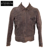 二手 Levi's LVC/VINTAGE CLOTHING 義大利製造 1940 年代 Menlo 復古羊皮夾克，S 碼。