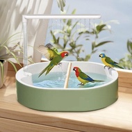 [svzfjuv] Automatic Bird Bath, Versatile Budgie Portable Bird Automatic Bath Shower