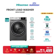 [FREE Installation] Hisense 5 STAR Front Load Washing Machine 洗衣机 (10.5kg) Grey - WFQY1114VJMT