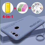 [Free tempered glass] casing Oppo A5s Oppo A12 Oppo A7 Oppo A3s Oppo a12e F9 phone case with tempere