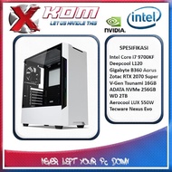 sale PC Gaming Komputer Rakitan PRO i7 9700KF RTX 2070 M.2 NVMe 256GB