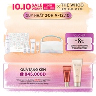 [THE WHOO OFFICIAL] Bộ sản phẩm tiền tinh chất chăm sóc da lão hoá tuần hoàn làm dịu và bảo vệ làn d