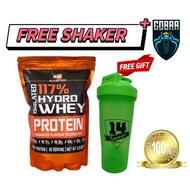 BS Nutrition Isolated Hydro Whey Protein, 1kg (FREE SHAKER)- Whey Protein Powder, Muscle Building, L