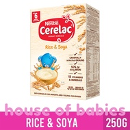 CERELAC Rice & Soya Infant Cereal 250g