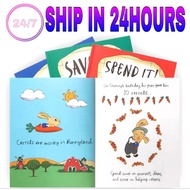 [SPAYLATER] MONEY BUNNY GIVE IT SAVE IT EARN IT SPEND IT MONEY CONCEPT SERIES LIMITED EDITION 4️⃣ 📚 