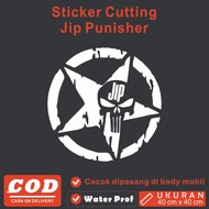 Jeep Punisher Sticker, Jeep Sticker, Jeep Sticker, Jeep Cutting Sticker, Jp Bintang Sticker 40x40