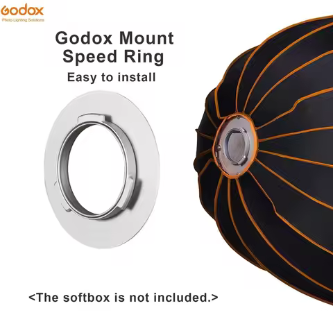 Godox SA-GD Godox Mount Speed Ring for Godox QR-P70/P90/P120 Parabolic Softbox for Godox ML60Bi/ML60