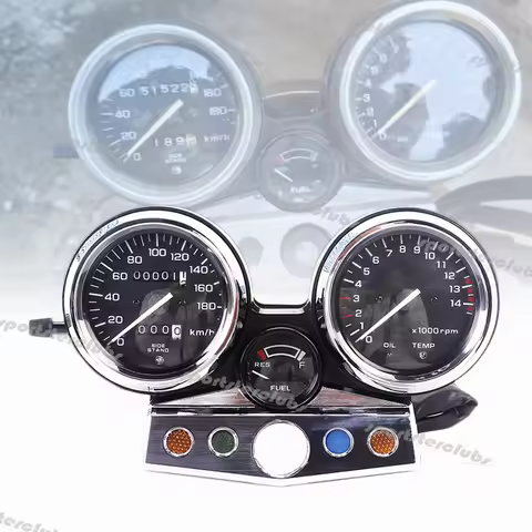Motorcycle Speedometer Tachometer Gauge Cluster Instrument Assembly For Honda CB400 SF 1995-1996 199