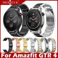 วัสดุ สแตนเลสสตีล สายนาฬิกา For Amazfit GTR 4 สาย นาฬิกา สมาร์ทวอทช์ สายนาฬิกาข้อมือสำหรับ Bracelet