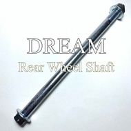 Dream Honda C100 Rear Wheel Shaft 21cm Free Nut - 42301-KFM-900