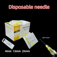 10pcs /100pcs 30G Disposable beauty Needle 4mm 13mm 25mm 1ml 3ml syringe beauty tool