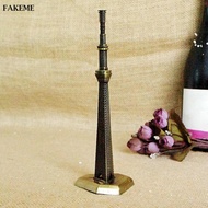 FAKEME Tokyo Skytree 7.5 Inch Alloy Metal Model for Living Rooms Weddings Office