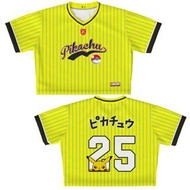 JERSEY GIRLY CROP TOP PIKACHU YELLOW 25