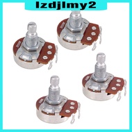 Romanful Long Split Shaft 500K Guitar Potentiometer Pot, A500K & B500K Set