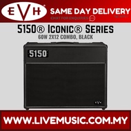 EVH 5150 Iconic 60W 2x12 Guitar Amplifier - Black/Ivory