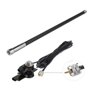 Dual Band VHF/ UHF/ 2m/ 70cm/ GMRS Antenna Gain 4dBi Mobile Radio Antenna with Mount Bracket/ 16.4ft