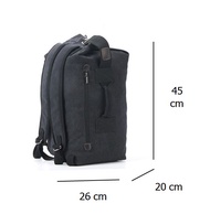 SM กระเป๋าสะพายผ้าแคนวาสหนา แบบสะพายไหล่ รุ่น MH-0308 (M12-018) MMB จากร้าน Smart Choices