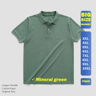 Men's Polo Shirt Jumbo Collar Polo Shirt Boys Big Size XXXL XXXXL 5XL 6XL 7XL 8XL 9XL 10XL Oversize