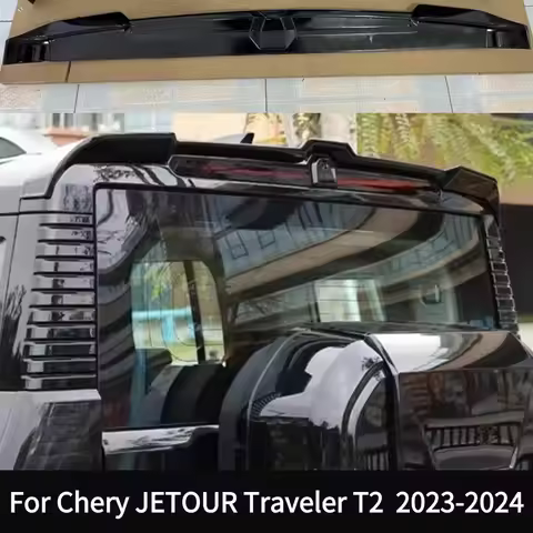 Car Tail Wing Fit for Chery JETOUR Traveler T2 2023-2024 Roof Fixed Wing Modified Paint Sports Rear 