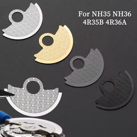 Watch Movement Accessories for NH35 NH36 4R35B 4R36A Movement Automatic Hammer Patch Watches Repair 