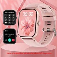 SENBONO Women's Smart Watch, Wireless Calling (Answering/Dialing), Heart Rate Monitoring, Menstrual 