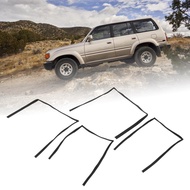 ilikestore Window Weatherstrip Rubber Door Belt Strips for FZJ80 FJ80