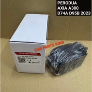 ( 100% ORIGINAL ) PERODUA AXIA A300 D74A D95B 2023 BRAKE PAD ( 04465-BZ154 )