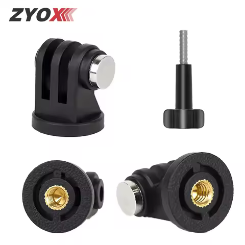 Tripod Adapter Mounts for Gopro 13 12 11 10 9 8 7 1/4-20 Screw Adapter for Go Pro DJI EKEN H9R Yi Os