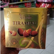 Coklat Alfredo Tiramisu Chocolate Almond Dark/Milk/white (with Cheese) Coklat Tiramisu Halal *Murah*