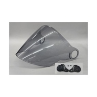 HELMET XDOT G626A/G626/626 RATCHET/SIDE COVER WITH VISOR SMOKE