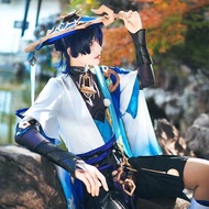 Manmeng Yuanshen Sanbing Wanderer Cosplay Outfit - Complete Set