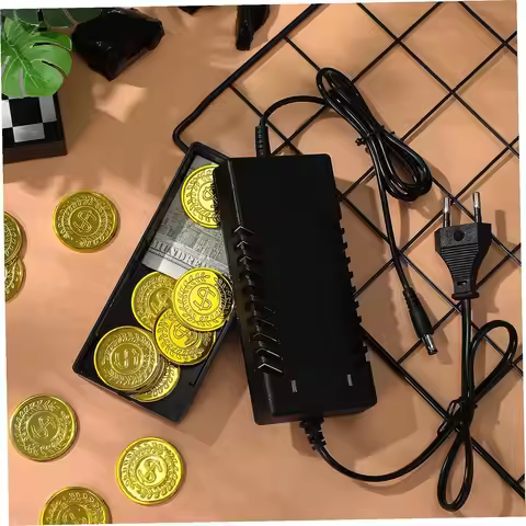 Simulated computer charger to store valuables, private money storage box, hidden key box, jewelry bo