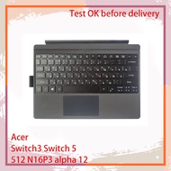 Brand New Acer Switch3 Switch 5 512 N16P3 Aspire Switch 12 平板二合一底座键盘  双语小回车 alpha 12 Tablet Base Key