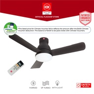 [NEA Climate Voucher $400] KDK U48FP (120cm) Remote Controlled DC LED Light Ceiling Fan