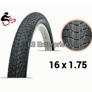 LS Bicycle Tyre 16x1.75 Halus Tayar Basikal