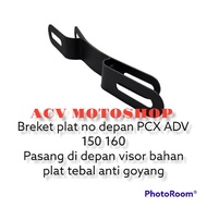 Number Plate Holder Bracket no Honda ADV PCX 160 150 XMAX NMAX OLD NEW CB 150X Front In visor