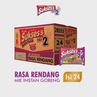 Mi Instan Suksess Isi 2 Mi Goreng Rasa Rendang (1 dus/24 pcs)1 dus - mie sukses rasa rendang promo m